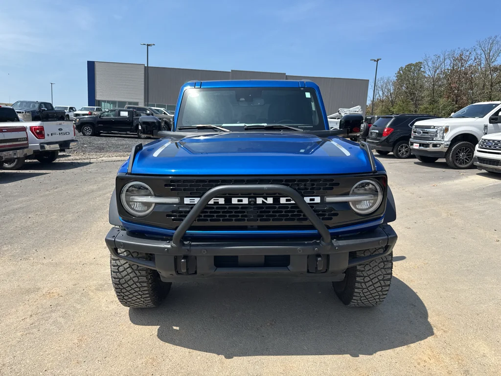 Used 2021 Lightning Blue Metallic Ford First Edition image 2