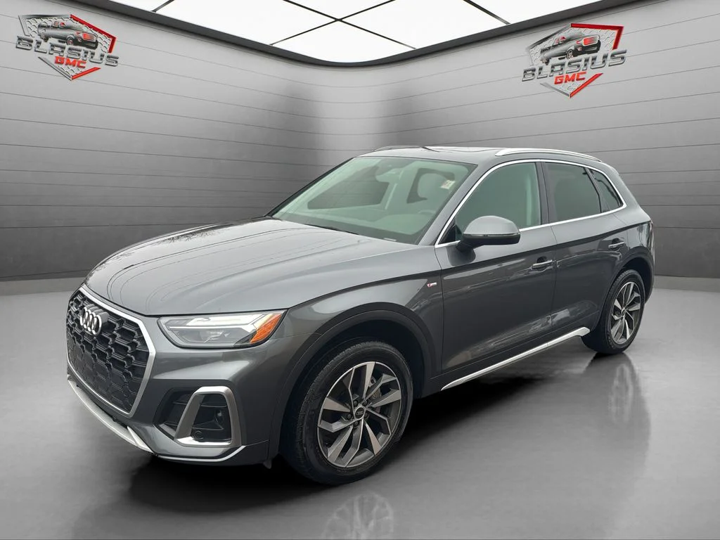 Used 2023 Gray Audi 45 S line Premium image 1