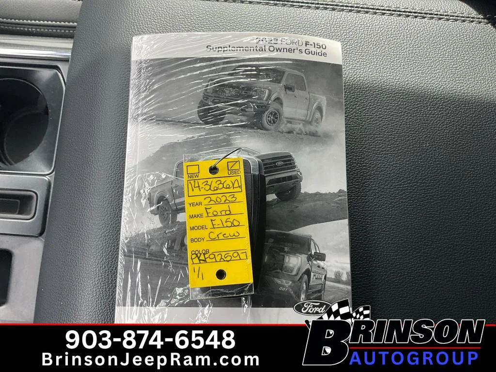 Used 2023 Iconic Silver Metallic Ford XLT image 35