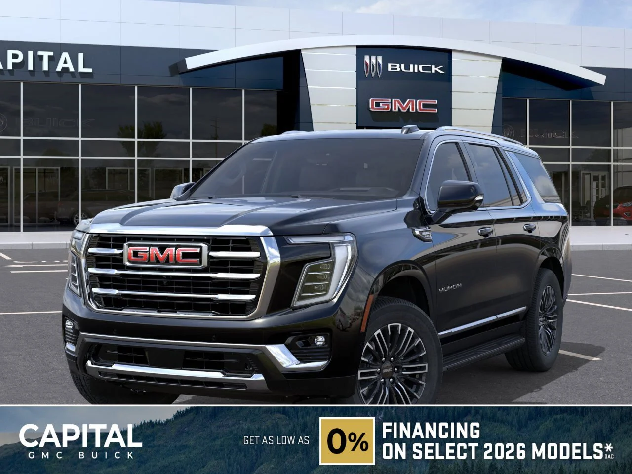 New 2026 ONYX BLACK GMC Elevation image 1