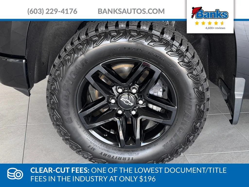 Certified Used 2024 Black Chevrolet Custom Trail Boss image 4