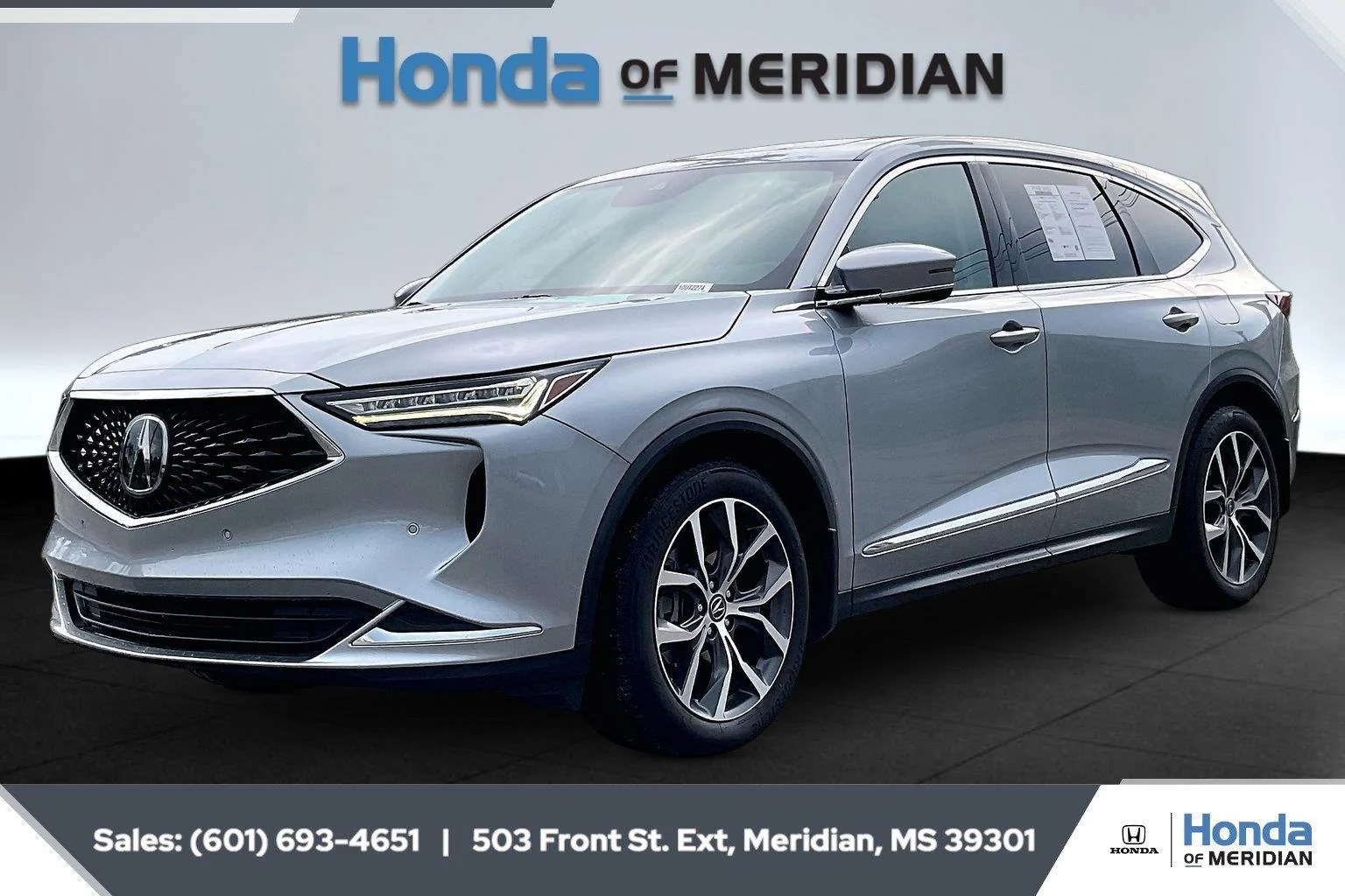 Used 2023 Lunar Silver Metallic Acura w/Tech image 10