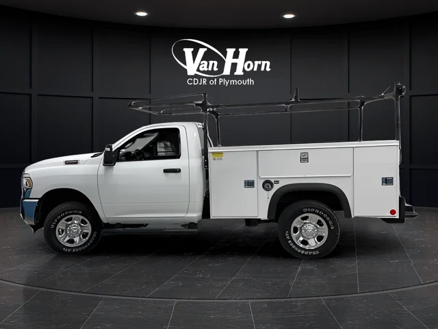 New 2024 Bright White Clear-Coat Exterior Paint RAM Tradesman image 16