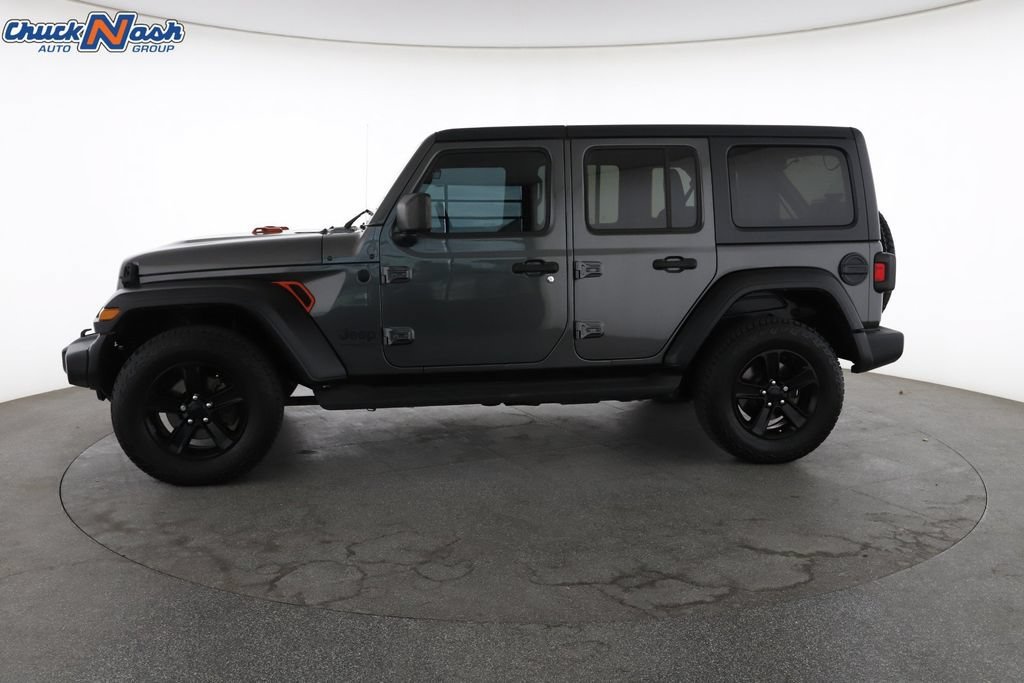 Used 2021 Gray Jeep Sport Altitude 4x4 image 7