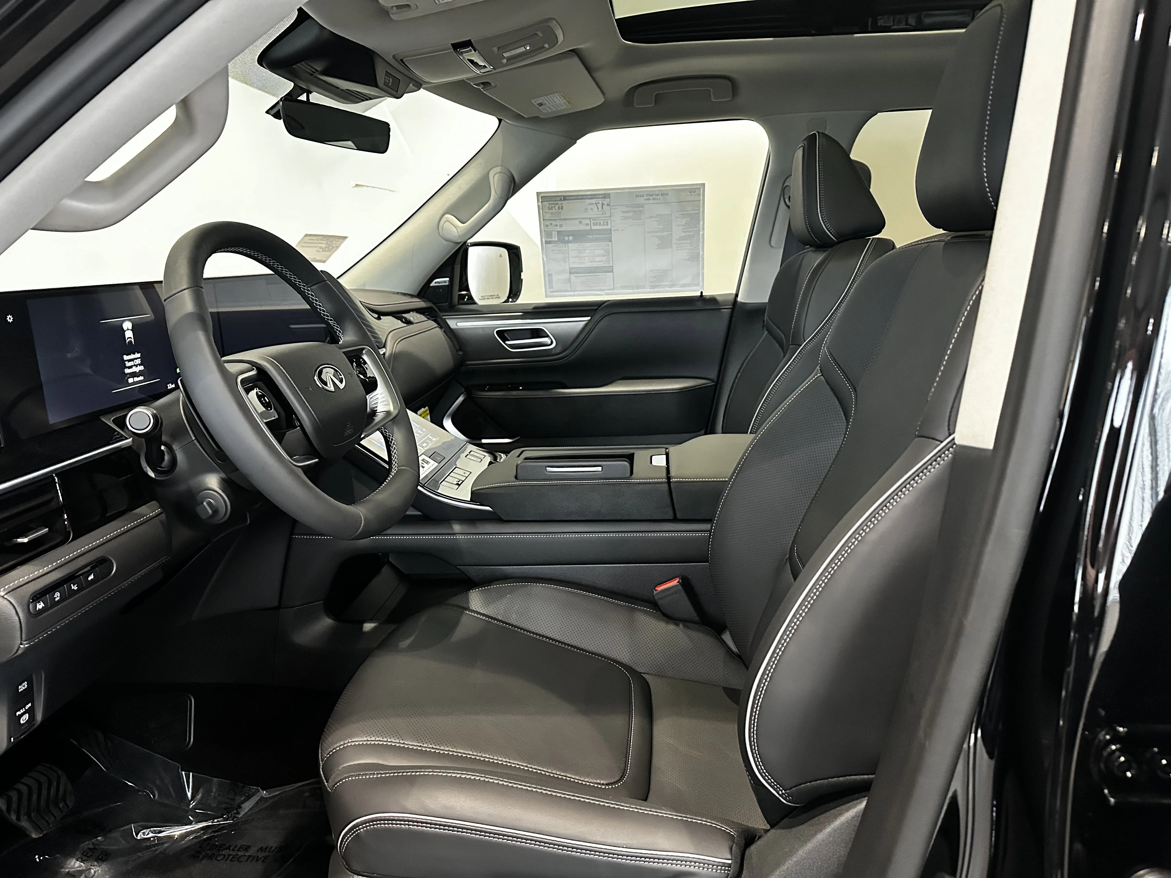 New 2026 BLACK OBSIDIAN INFINITI Luxe 4WD image 17