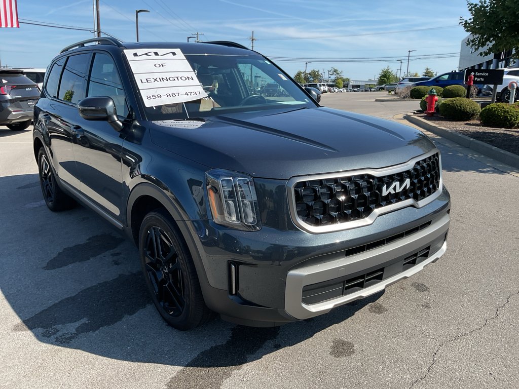 Used 2023 Gravity Gray Kia EX X-Line image 2