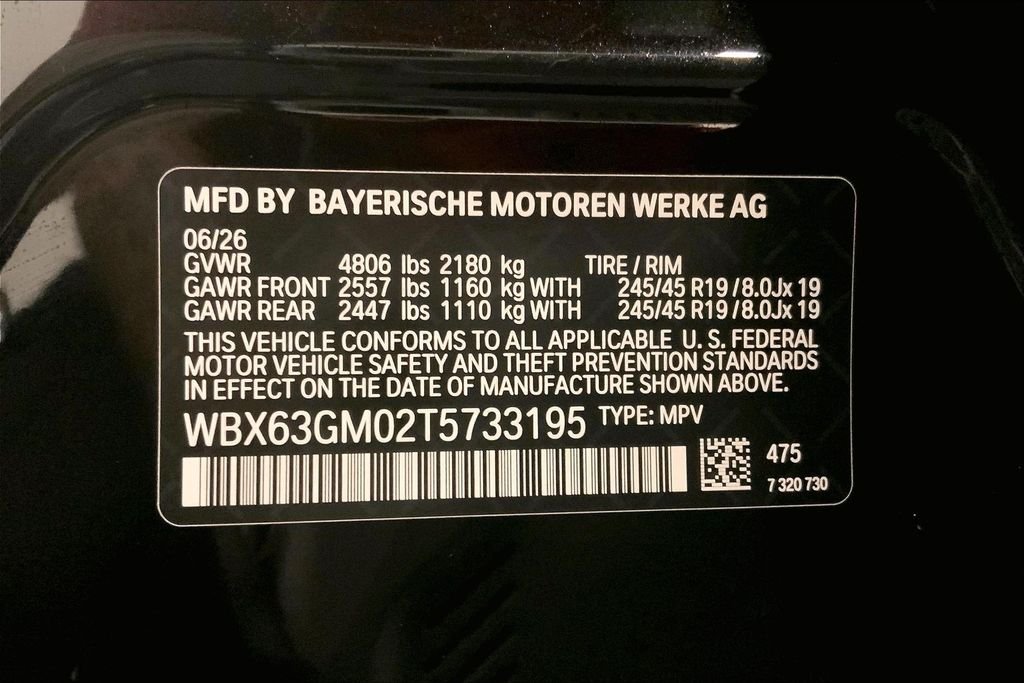 New 2026 Black Sapphire Metallic BMW  image 10