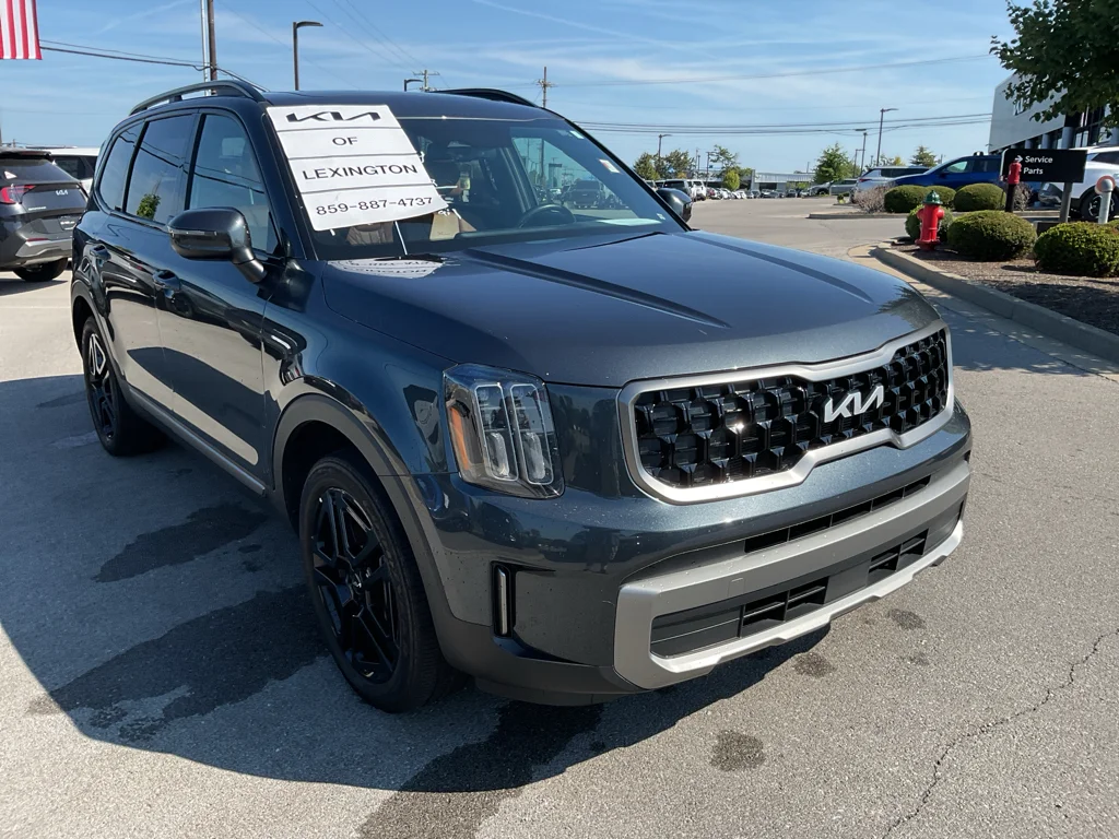Used 2023 Gravity Gray Kia EX X-Line image 2