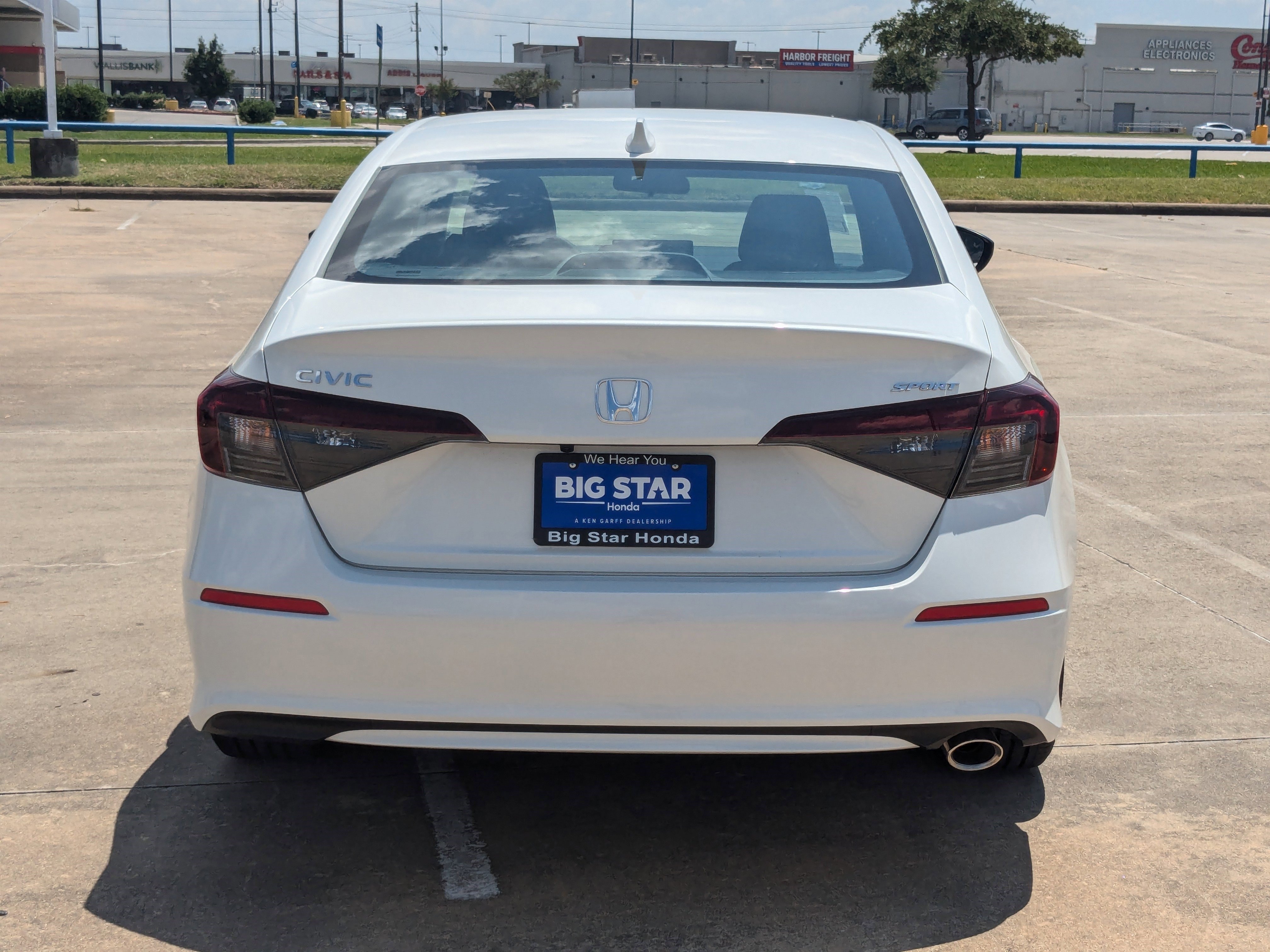 New 2026 Platinum White Pearl Honda Sport image 5
