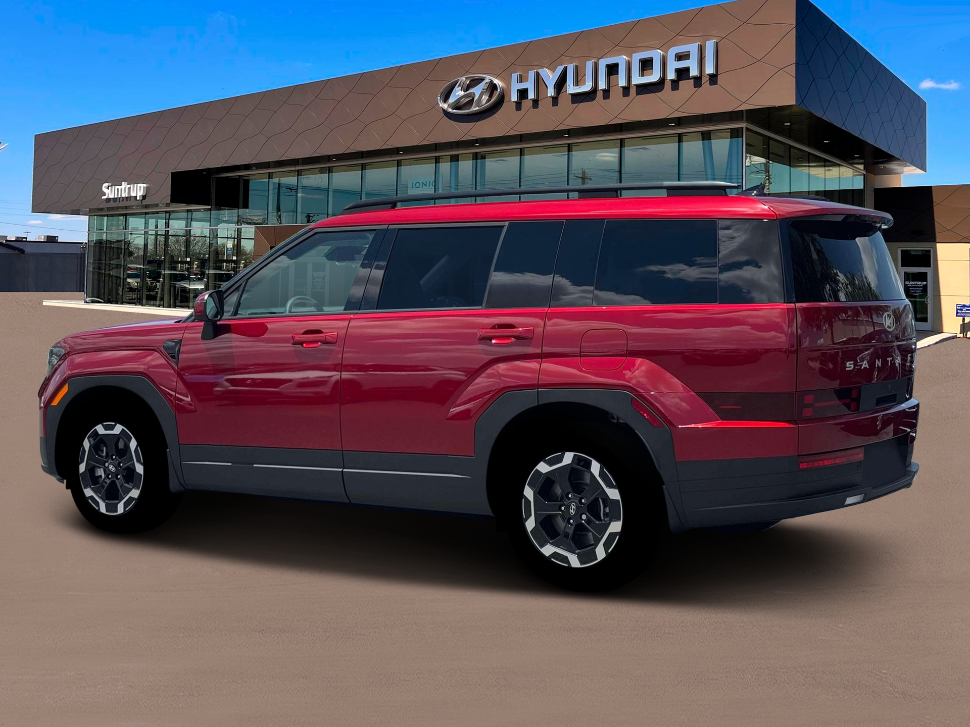 New 2026 Ultimate Red Hyundai SEL AWD image 4