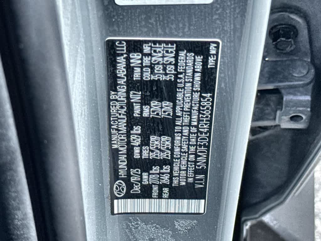 Used 2024 Hampton Gray Hyundai SEL image 29