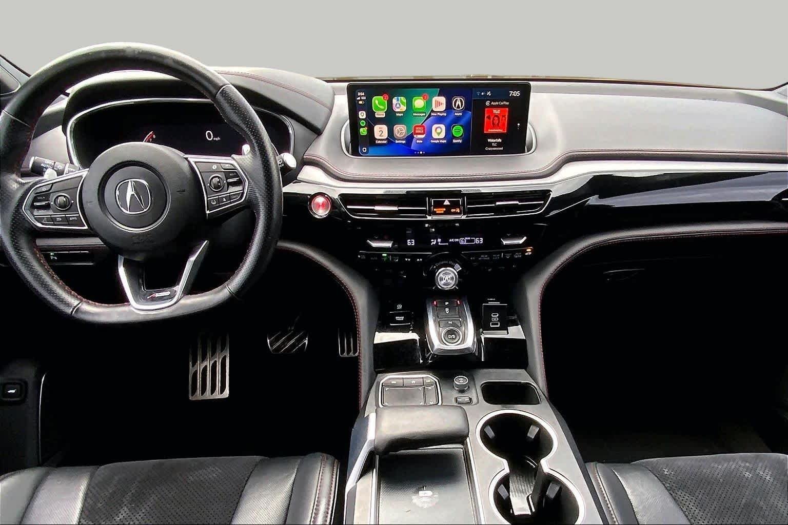 Used 2022 Platinum White Pearl Acura w/A-Spec Package image 16