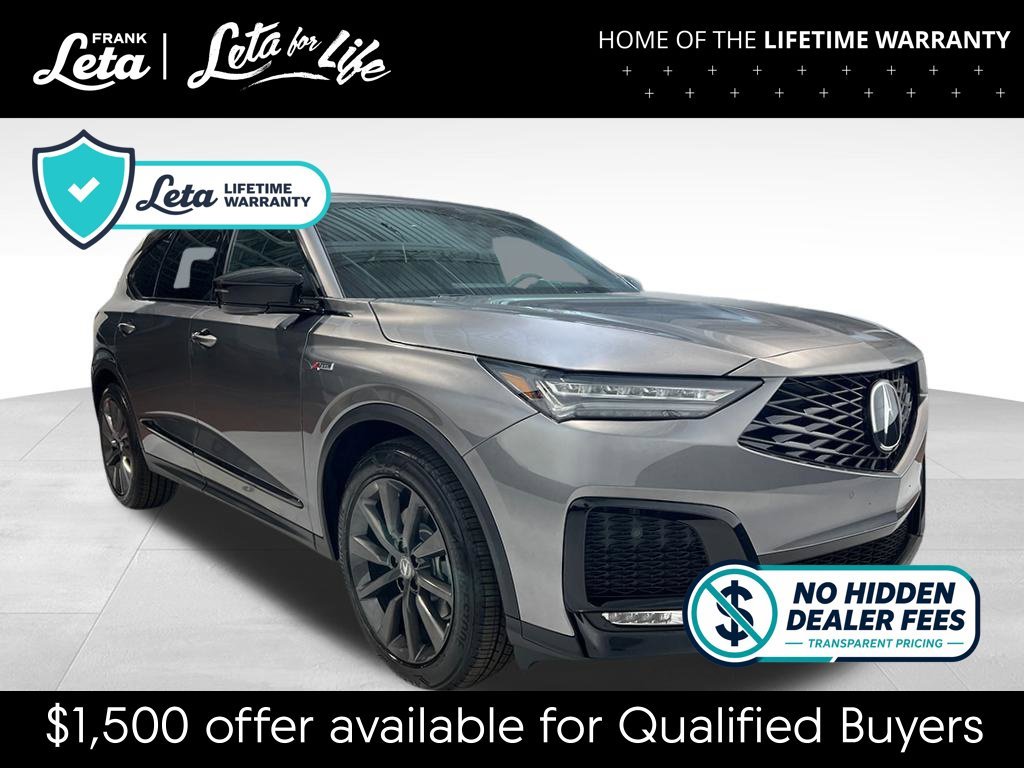 New 2026 Liquid Carbon Metallic Acura w/A-Spec Package image 11