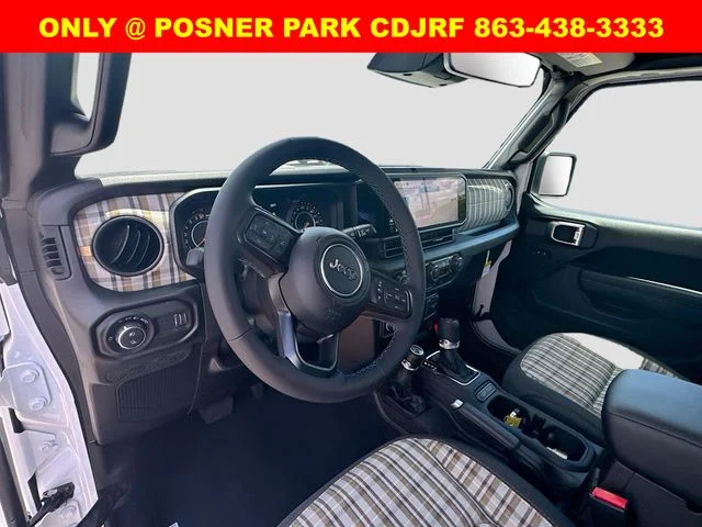 New 2026 Bright White Clear-Coat Exterior Paint Jeep  image 9