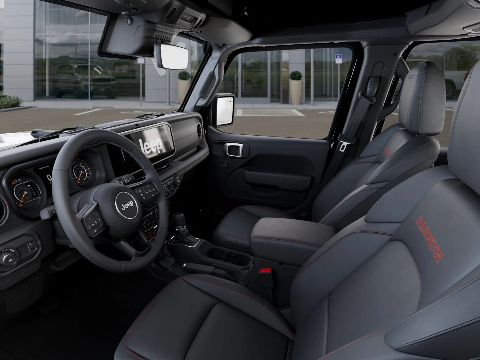 New 2025 Black Clear-Coat Exterior Paint Jeep Rubicon image 49