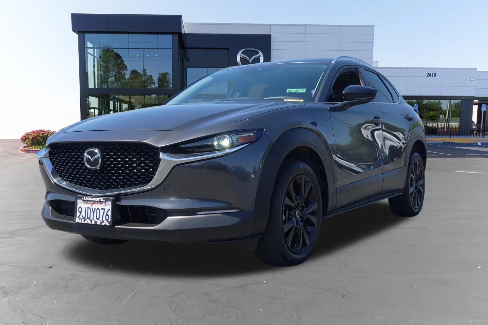 Certified Used 2023 Machine Gray Metallic Mazda 2.5 Turbo Premium Package image 9