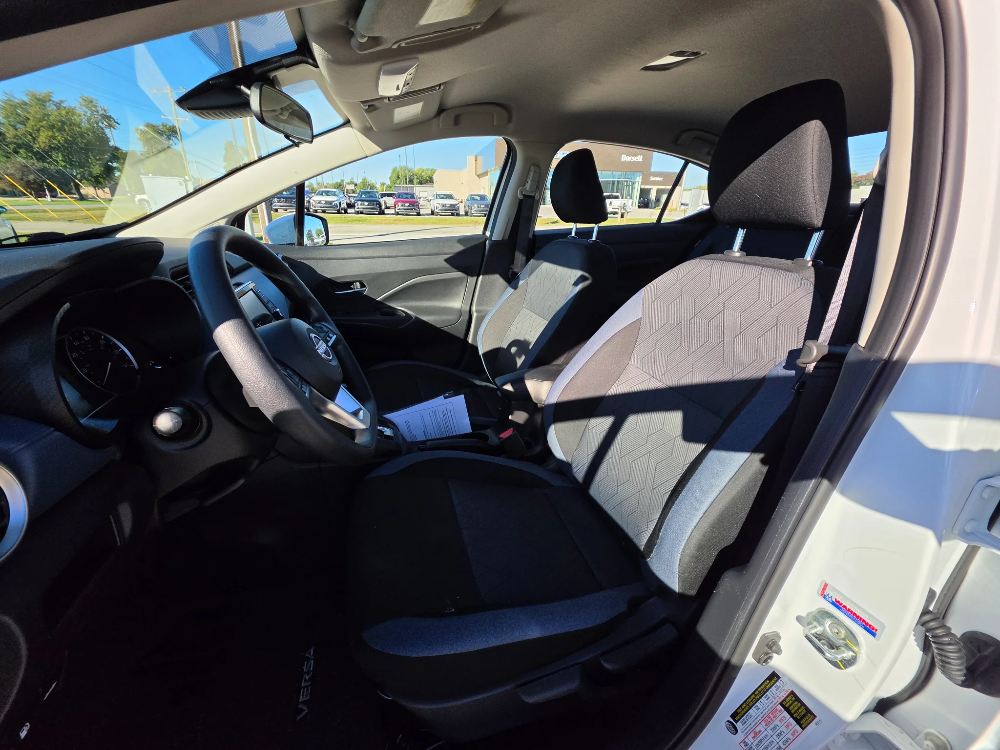 Used 2025 Aspen White Tricoat Nissan SV image 12