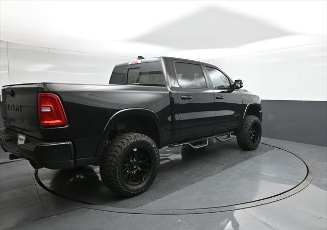 New 2026 Diamond Black Crystal Pearlcoat RAM LONE STAR image 11