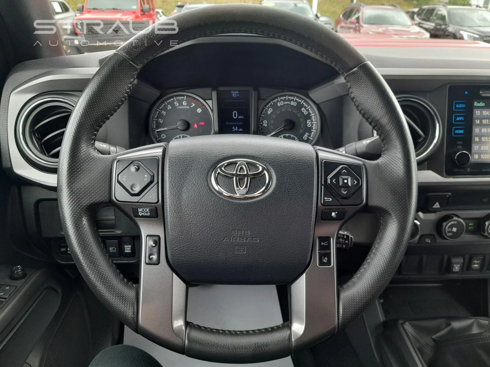 Used 2019 Barcelona Red Metallic Toyota TRD Sport image 13
