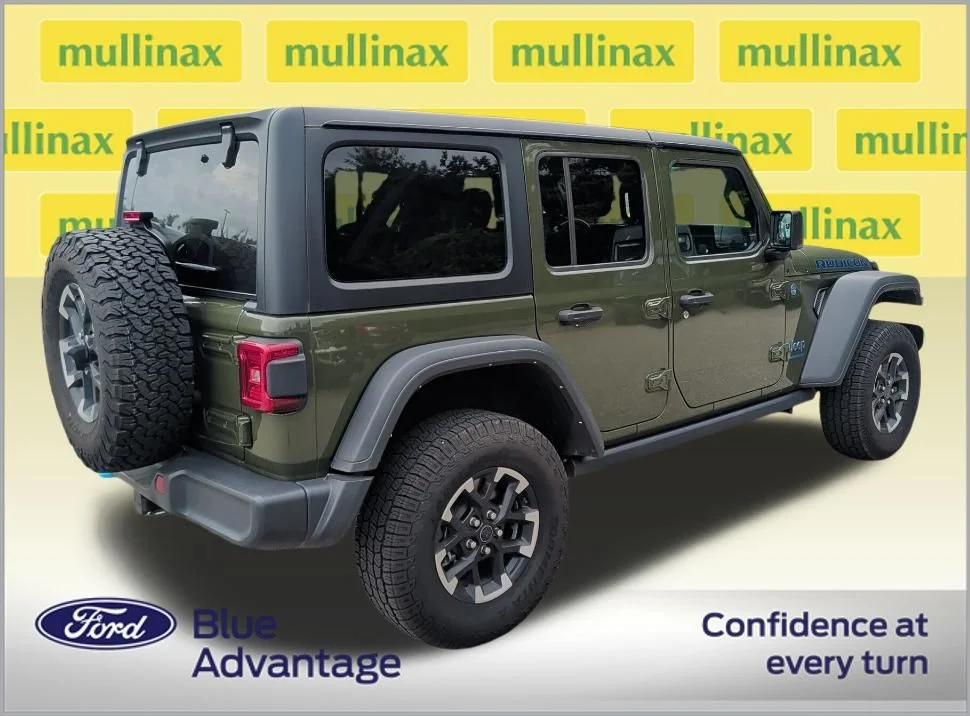 Certified Used 2024 Green Jeep Rubicon 4xe image 2