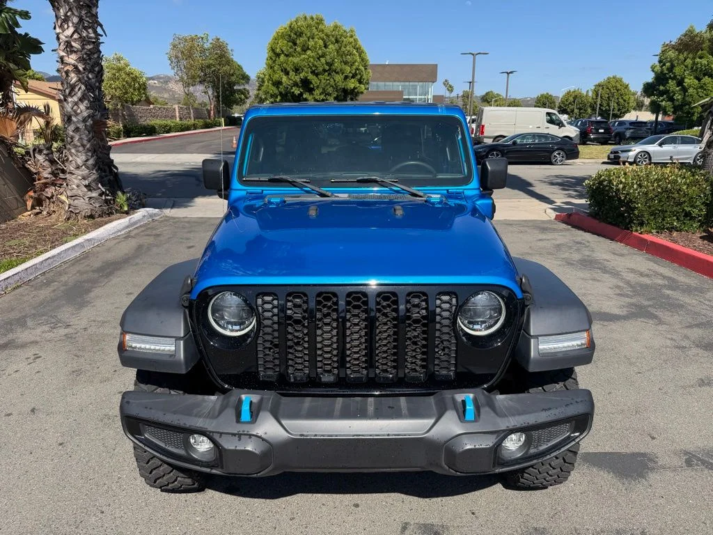 Used 2023 Blue Jeep Willys 4xe image 2