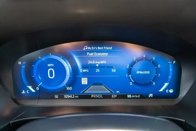 Used 2021 Blue Metallic Ford Titanium image 22