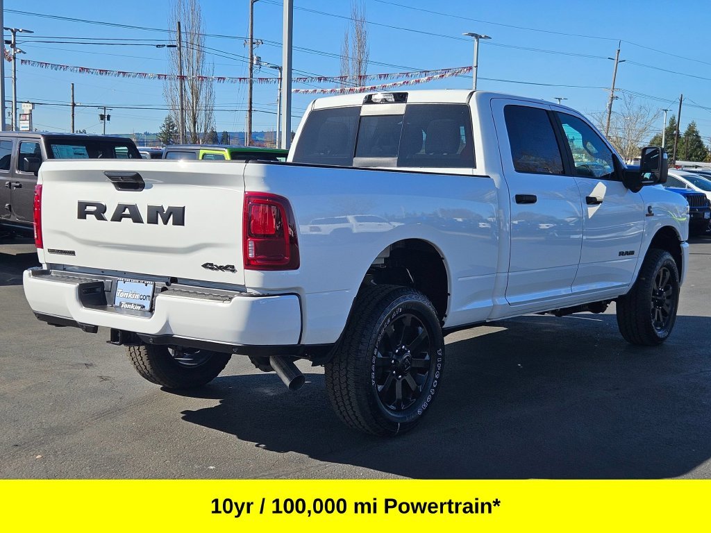 New 2026 Bright White Clear-Coat Exterior Paint RAM Big Horn image 6