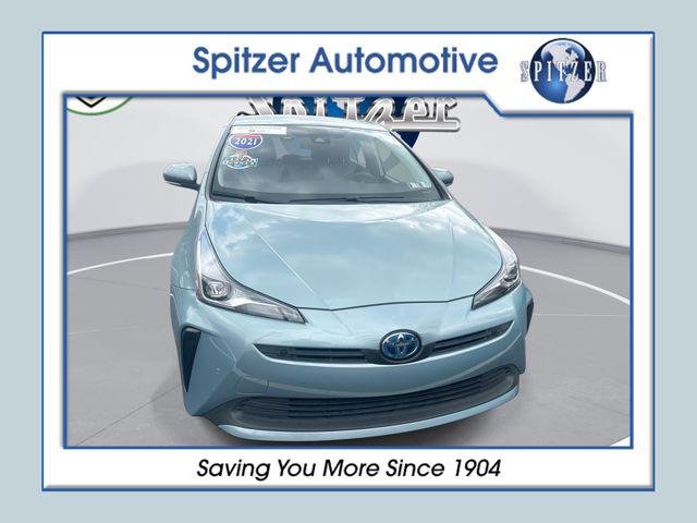 SEA GLASS PEARL 2021 Toyota Prius Hatchback Front-Wheel Drive