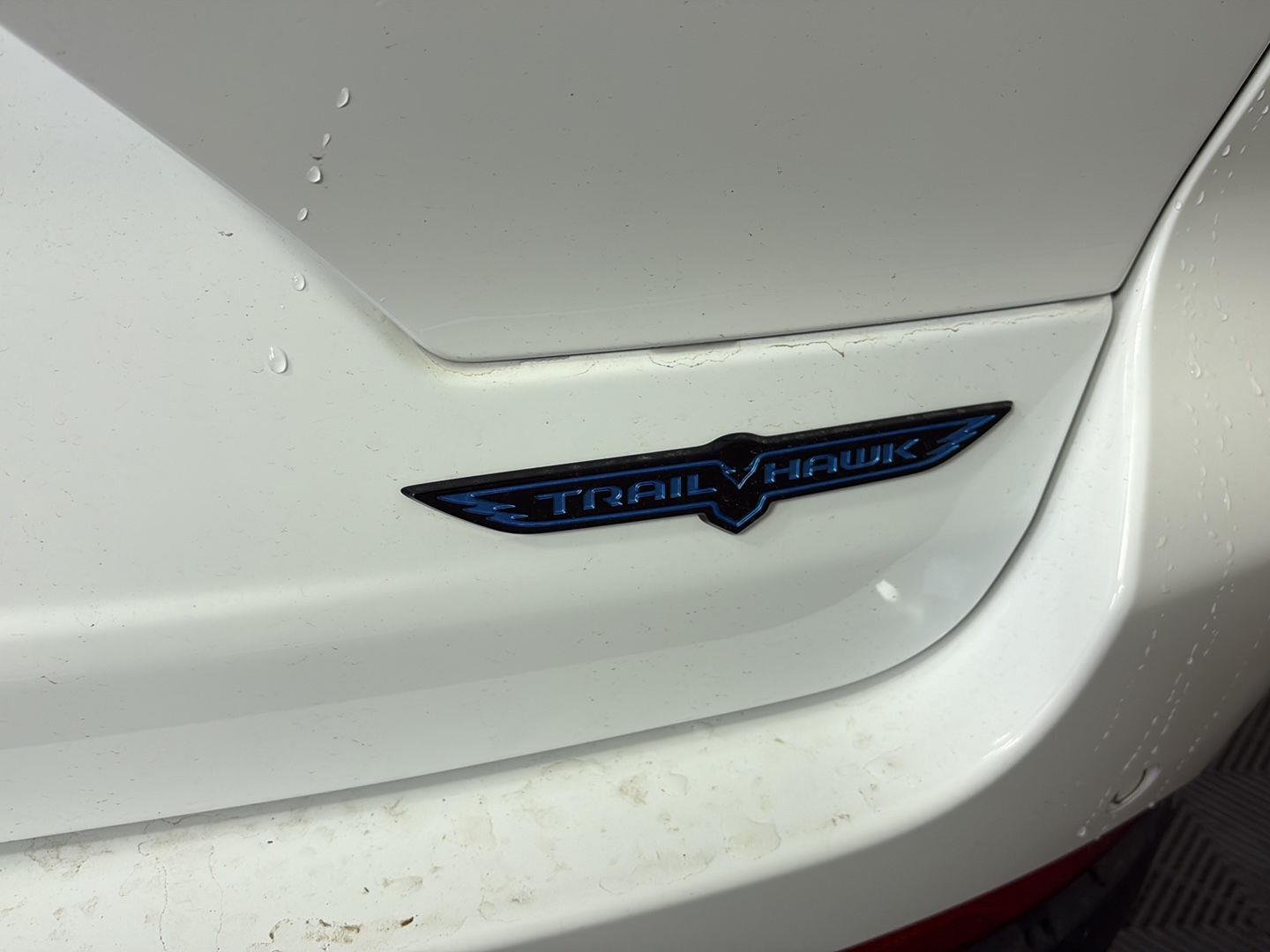 Used 2023 Bright White Clearcoat Jeep Trailhawk image 9