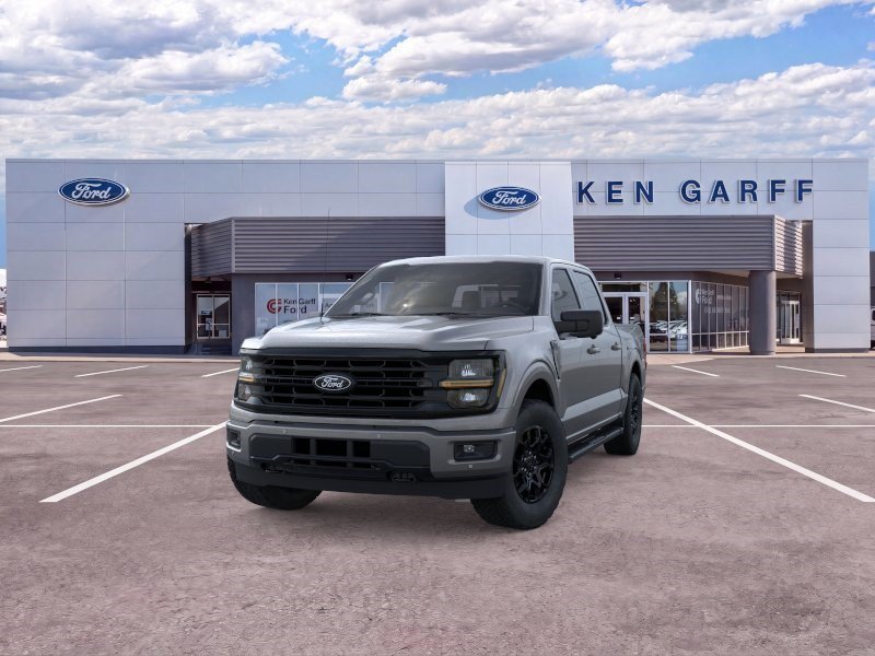 New 2026 Carbonized Gray Metallic Ford XLT image 2