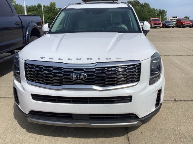 Used 2021 White Pearl Kia EX image 2