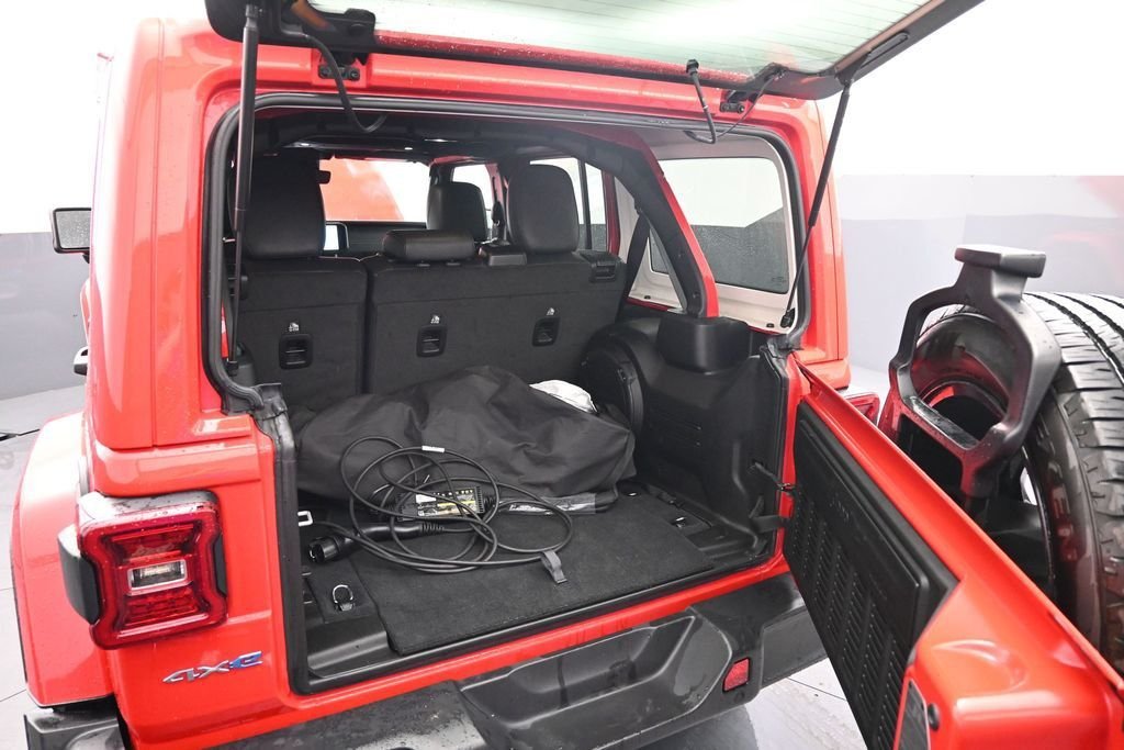 Used 2024 Red Jeep Sahara 4xe image 16