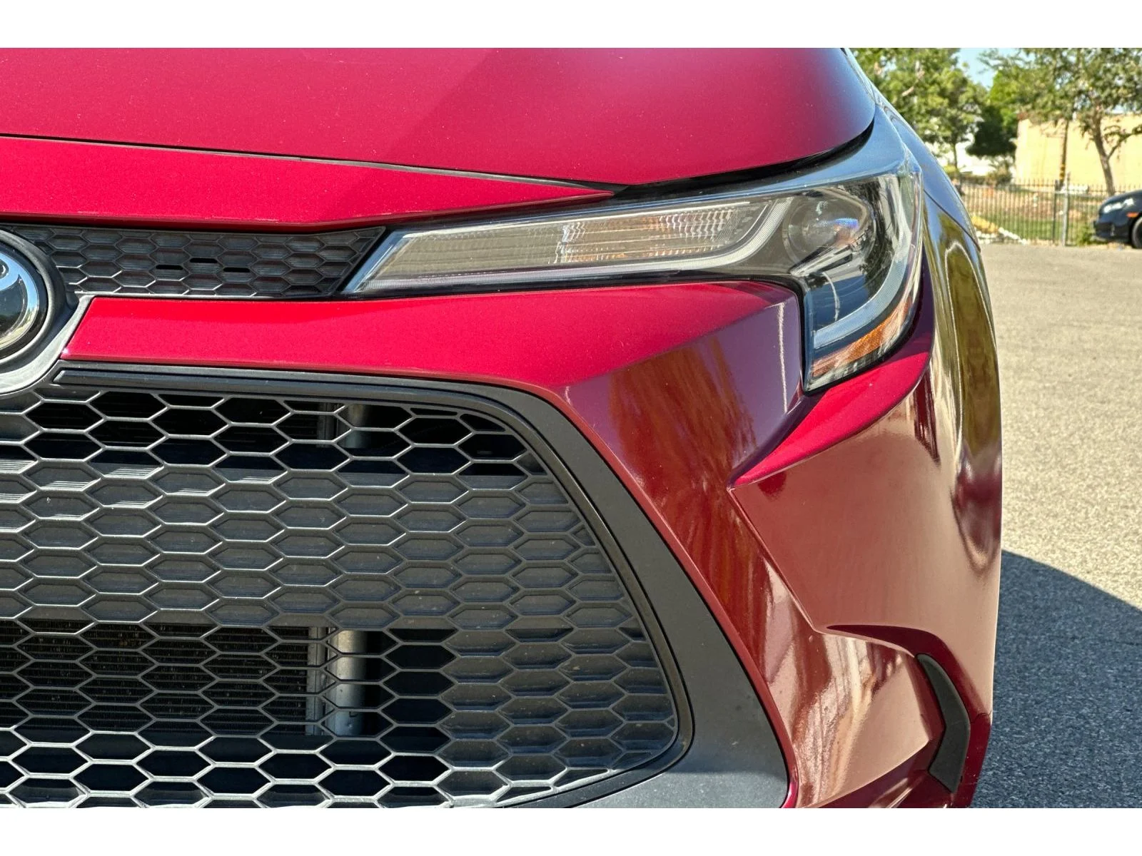 Used 2022 Ruby Flare Pearl Toyota LE image 16