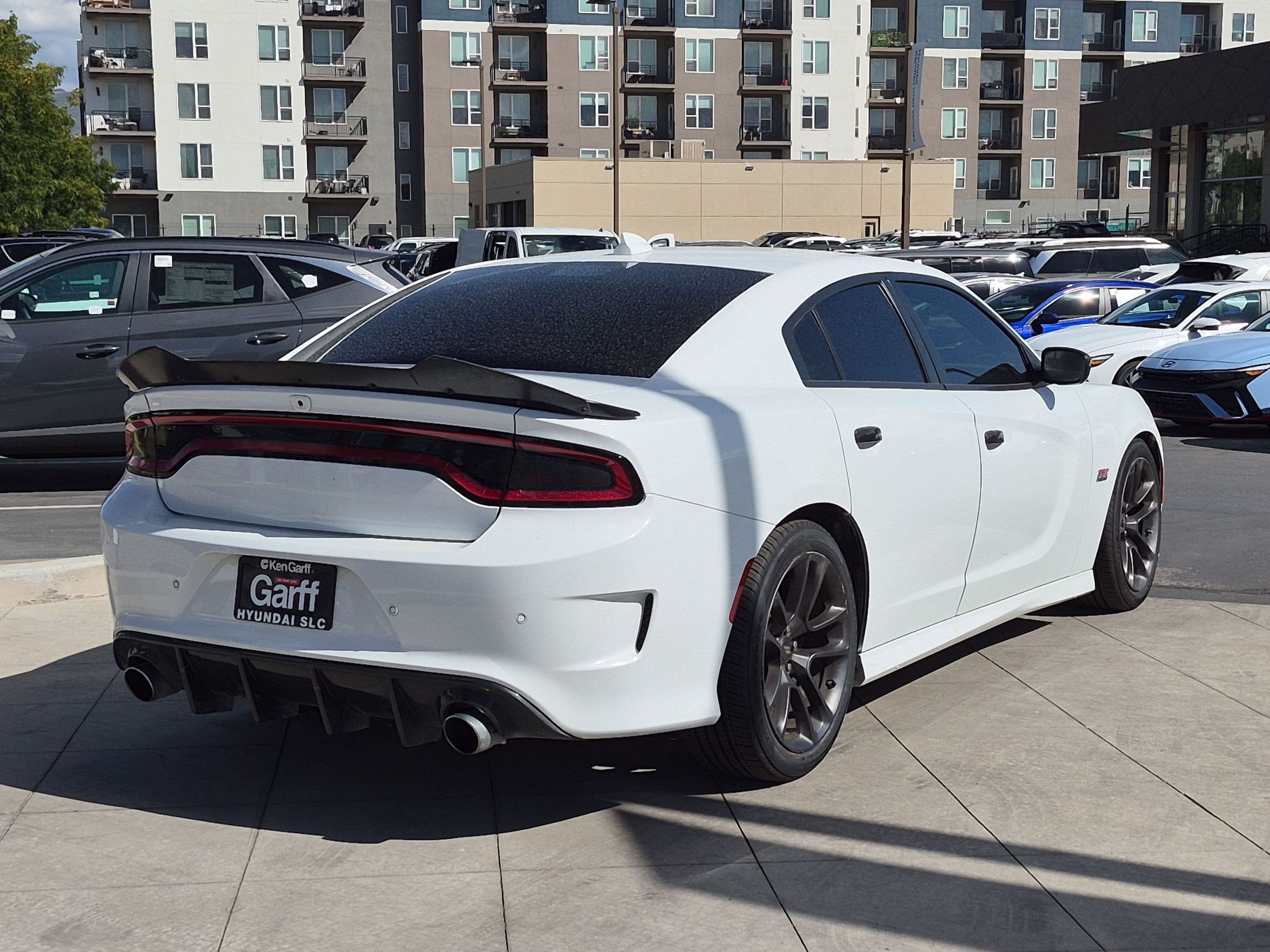 Used 2020 White Knuckle Clearcoat Dodge Scat Pack image 3