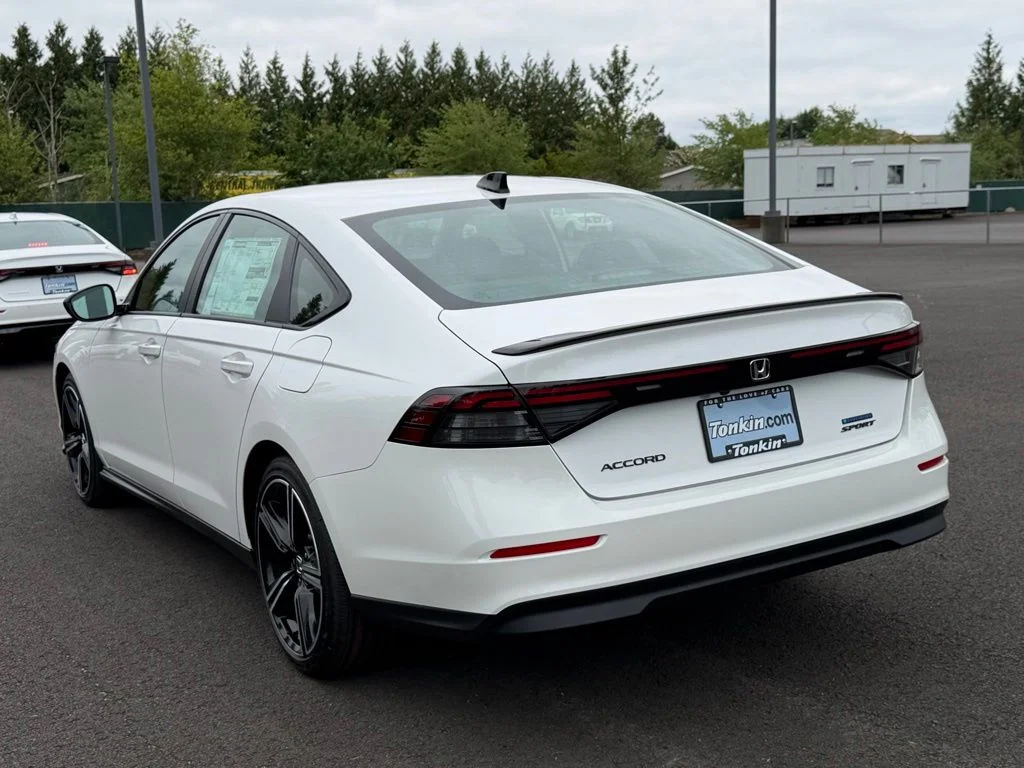 New 2026 Platinum White Pearl Honda Sport image 6