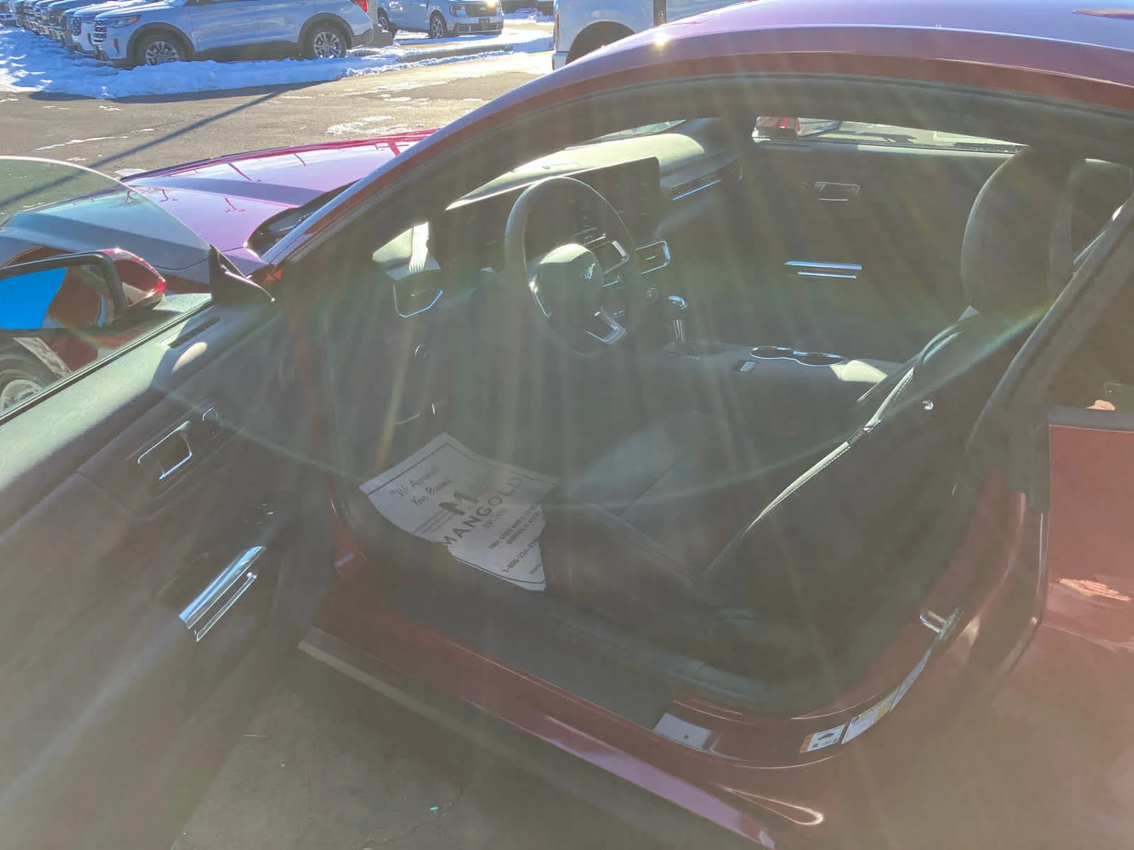 New 2026 Molten Magenta Metallic Tinted Clearcoat Ford GT Premium Fastback image 8