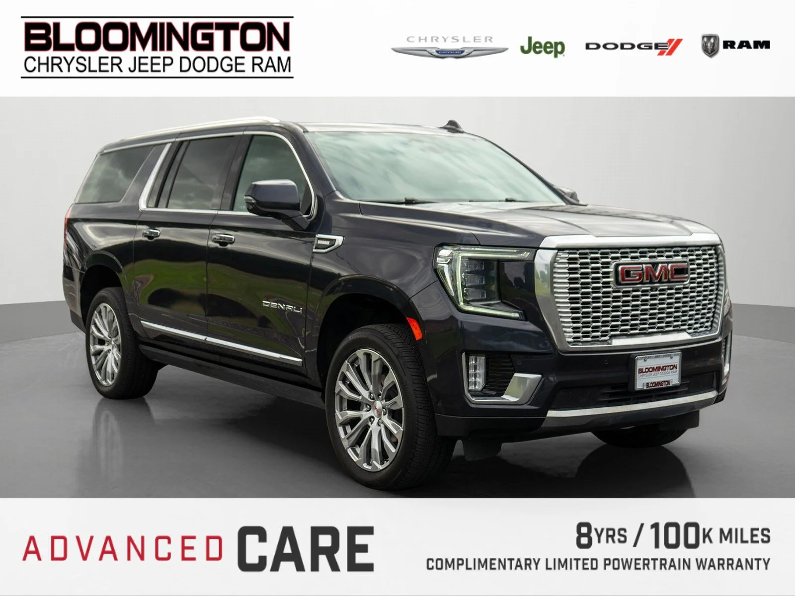 Used 2023 Titanium Rush Metallic GMC Denali image 1