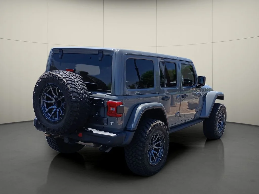 Used 2021 Gray Jeep Unlimited Rubicon 392 image 7