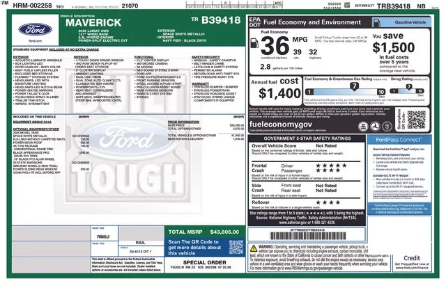 New 2026 White Ford Lariat image 29