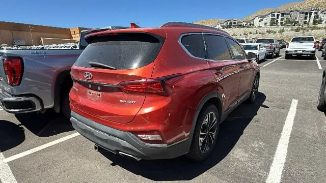 Used 2019 Orange Hyundai Ultimate 2.0T image 3