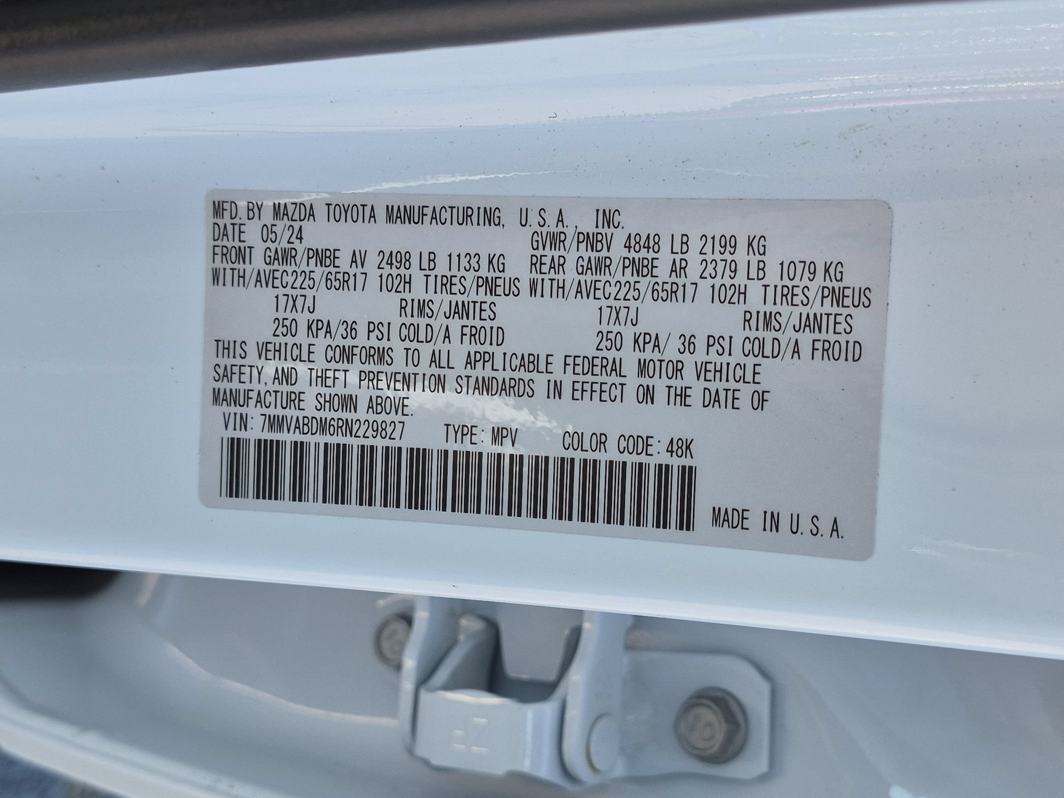 Used 2024 Wind Chill Pearl Mazda 2.5 S Premium Package image 39