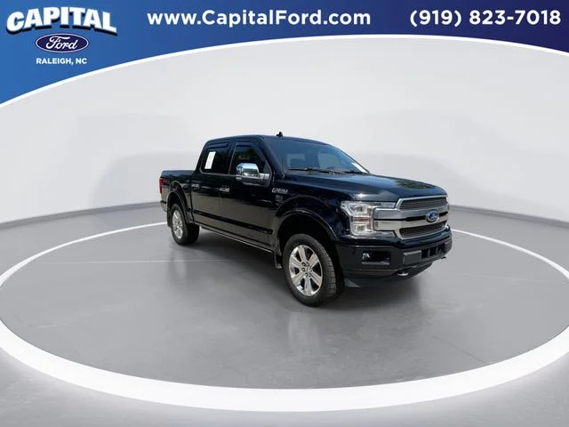 Used 2020 Black Ford Platinum image 2