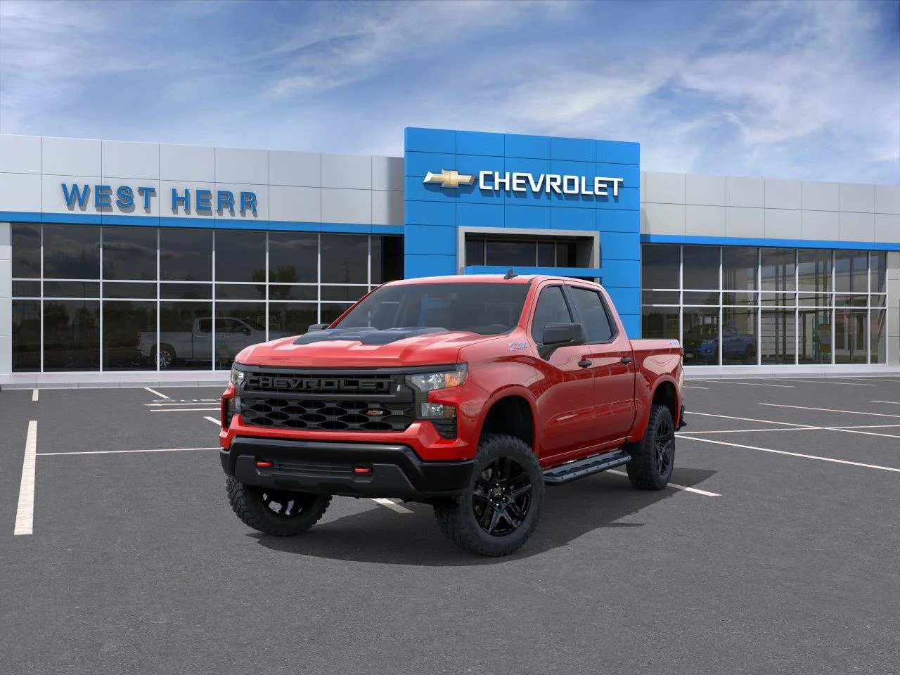 New 2026 Red Hot Chevrolet Custom Trail Boss image 8