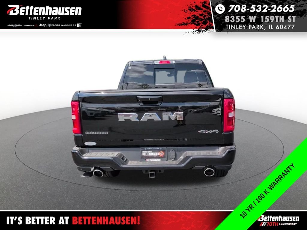 New 2026 Diamond Black Crystal Pearlcoat RAM Big Horn/Lone Star image 6