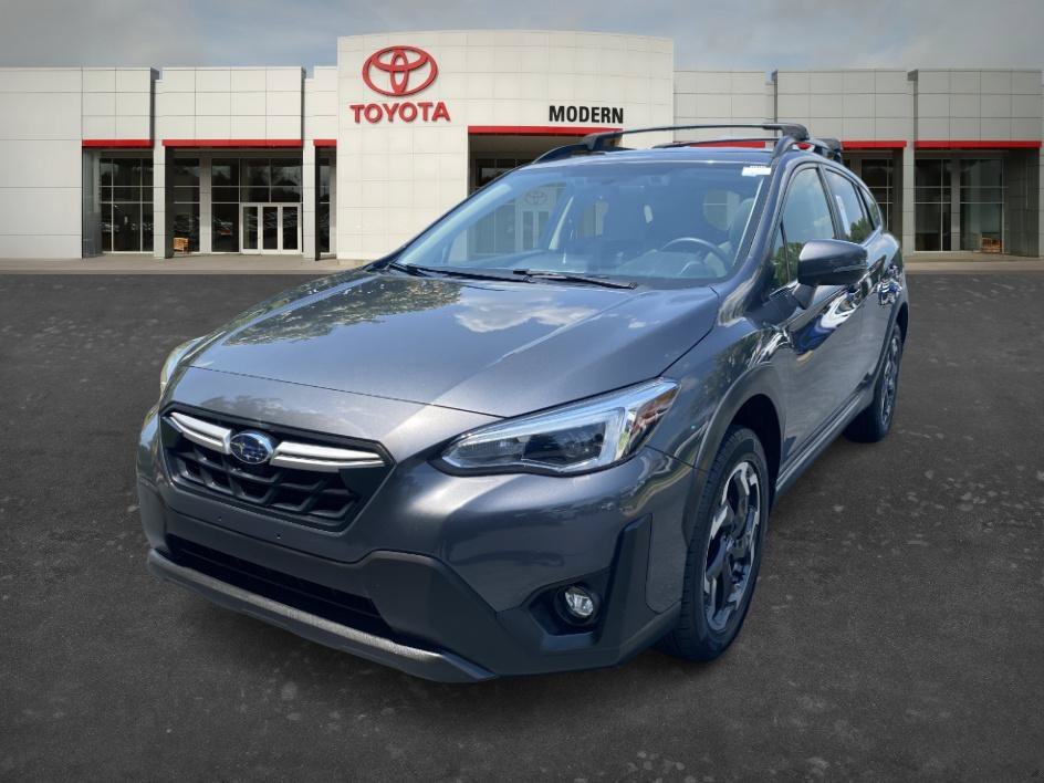 Used 2021 Magnetite Gray Metallic Subaru Limited image 1