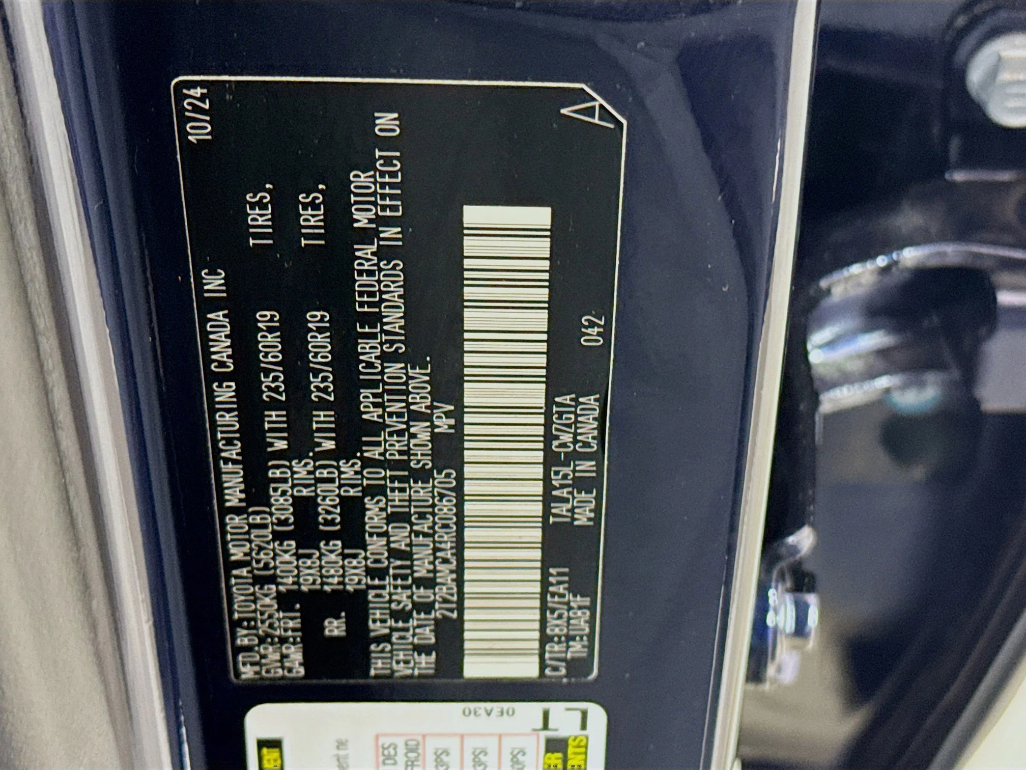 Certified Used 2024 NIGHTFALL MICA Lexus 350 Premium image 31
