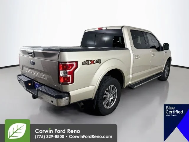 Certified Used 2018 White Gold Ford Lariat image 9