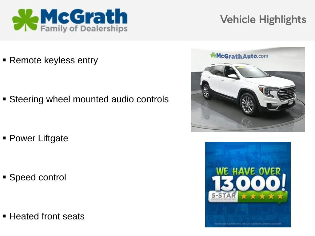 Used 2023 White GMC SLT image 7