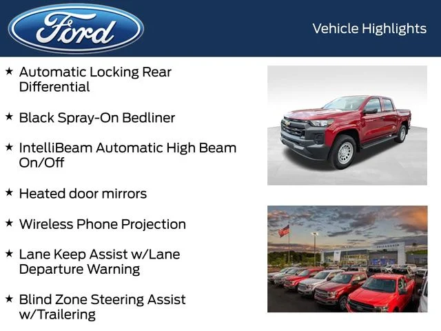 Certified Used 2025 Red Chevrolet Work Truck image 13