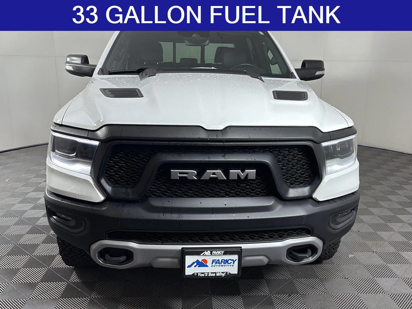 Used 2022 Bright White Clearcoat Ram Rebel image 4